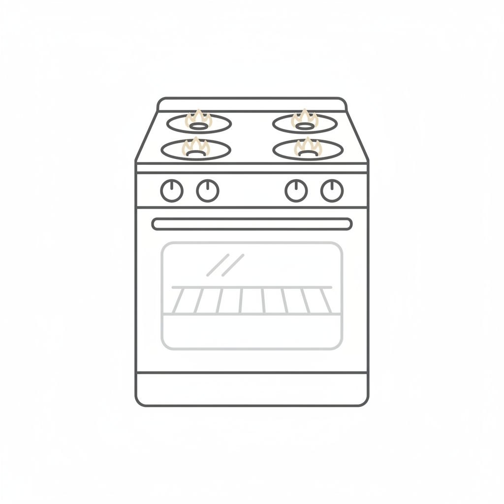 Electric range icon